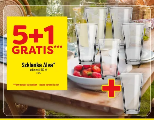 Szklanka Alva 290 ml promocja w POLOmarket