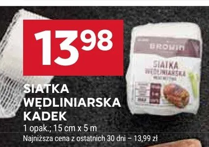 Siatka wędliniarska kadek promocja w Stokrotka