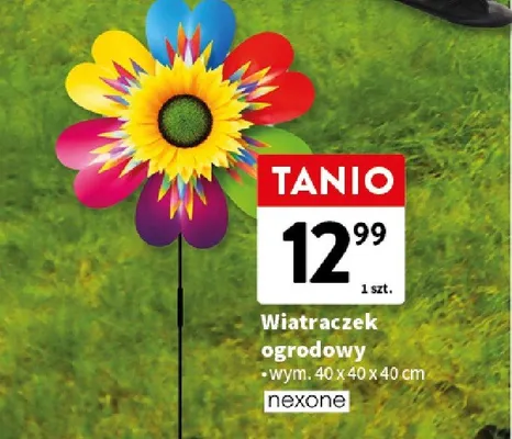 Wiatraczek ogrodowy promocja w Intermarche