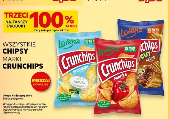 Chipsy Crunchips Fromage promocja w Kaufland