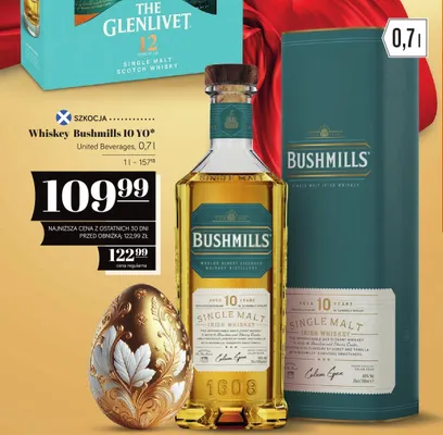 Whiskey Bushmills 10 YO promocja w POLOmarket