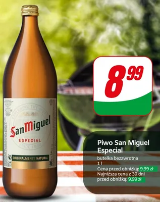 Piwo San Miguel Especial promocja w Dino