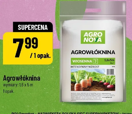 Agrowłóknina Agro Nova promocja w POLOmarket
