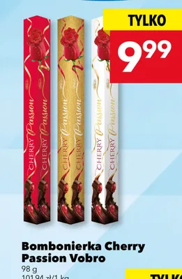 Bombonierka Cherry Passion Vobro promocja w LEWIATAN