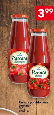 Passata pomidorowa klasyczna promocja w LEWIATAN
