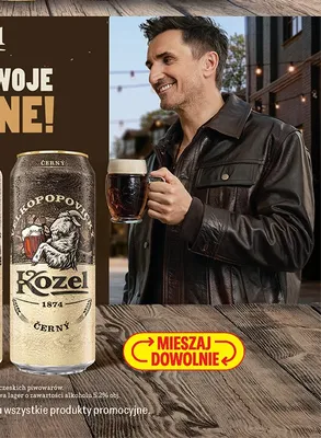 Piwo Kozel Černý promocja w Biedronka