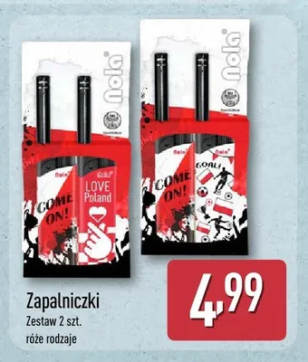 Zapalniczki Nola 2-pak promocja w Aldi