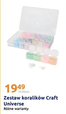 Zestaw koralików różne warianty promocja w Action