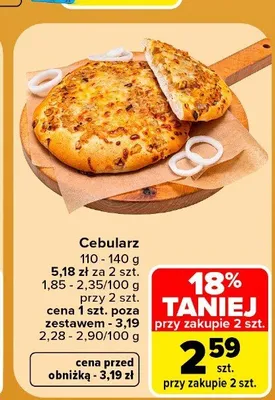Cebularz promocja w Carrefour