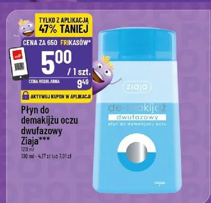 Płyn do demakijażu oczu dwufazowy promocja w POLOmarket