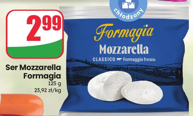 Ser Mozzarella Classico Formagia promocja w Dino