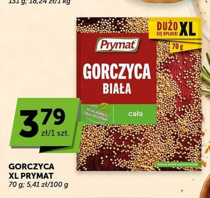 Gorczyca biała XL Prymat promocja w ABC