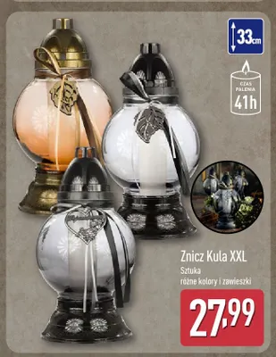 Znicz Kula Xxl promocja w Aldi