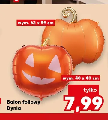 Balon foliowy Dynia 40x40 cm promocja w Kaufland