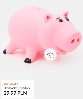 Skarbonka Toy Story promocja w Sinsay