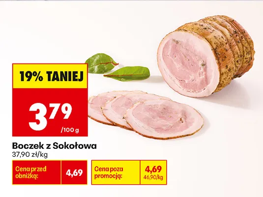 Boczek z Sokołowa promocja w Biedronka