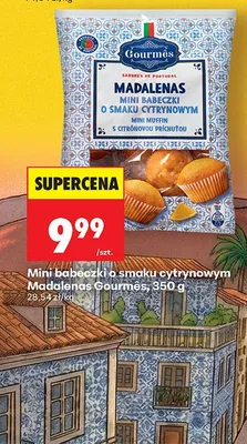 Mini babeczki o smaku cytrynowym Madalenas promocja w Biedronka