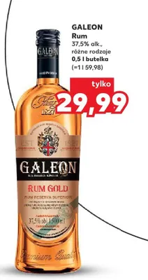 Rum Galeon różne rodzaje promocja w Kaufland