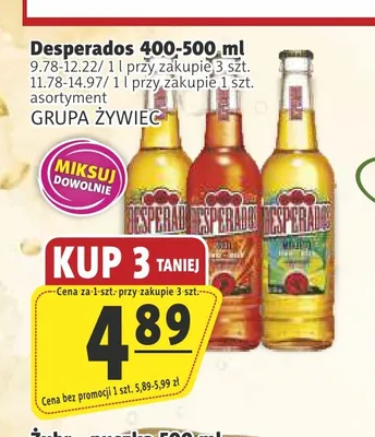 Piwo Desperados Mojito promocja w Prim Market