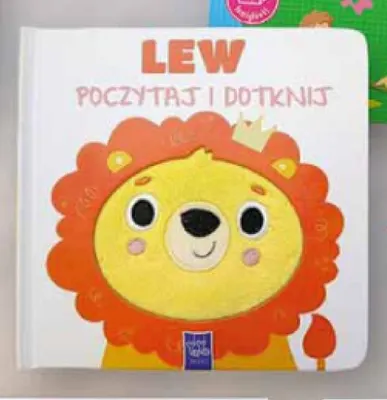 Książka Poczytaj i dotknij Lew Biedronka promocja w Biedronka