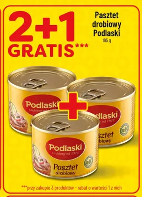 Pasztet drobiowy Podlaski promocja w POLOmarket