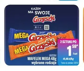 Wafelek Mega Grześki promocja w Tomi Markt