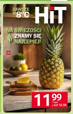 Ananas Chiquita promocja w Selgros
