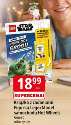 Książka z zadaniami Figurka Lego Model samochodu Hot Wheels Ameet promocja w Leclerc