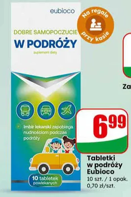 Tabletki w podróży promocja w Dino