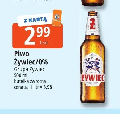 Piwo Żywiec promocja w Leclerc