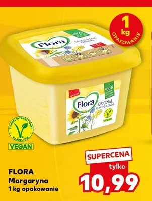 Margaryna Flora Original promocja w Kaufland