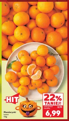 Mandarynki promocja w Kaufland