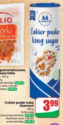 Skórki pomarańczowe, cytrynowe promocja w Dino