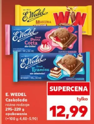 Czekolada różne rodzaje promocja w Kaufland