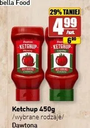 Ketchup pikantny Dawtona promocja w API Market