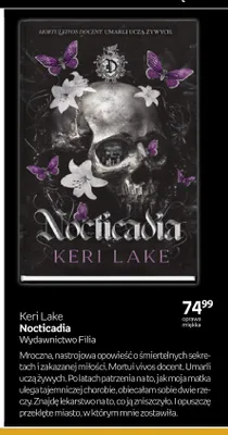 Książka Nocticadia Keri Lake promocja w Empik