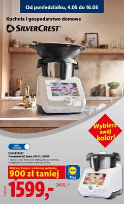 Termorobot SilverCrest MC Smart z Wi-Fi 1200W promocja w Lidl