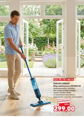 Mop elektryczny Philips OneUp promocja w Kaufland