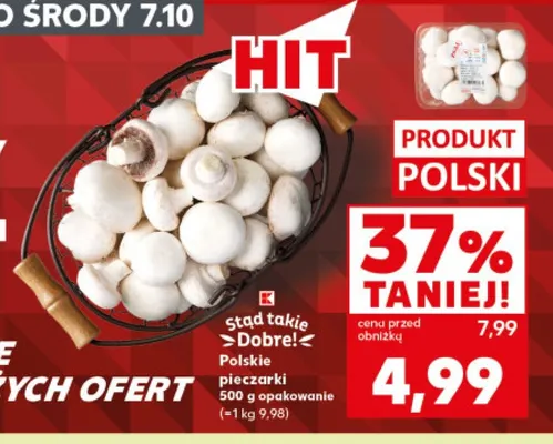 Pieczarki polskie K-Stąd Takie Dobre promocja w Kaufland