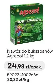 Nawóz do bukszpanów promocja w Castorama