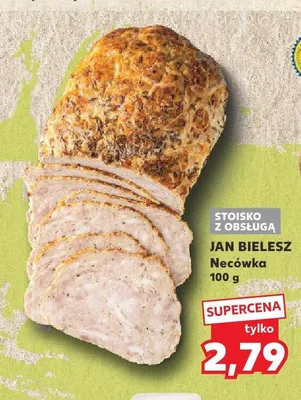 Necówka Jan Bielesz promocja w Kaufland