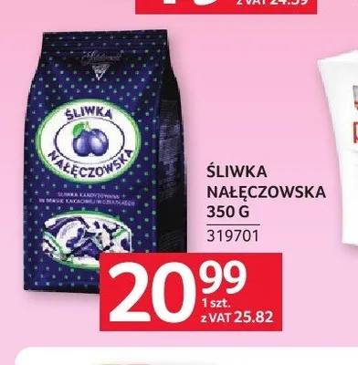 Śliwka Nałęczowska 350g promocja w Selgros