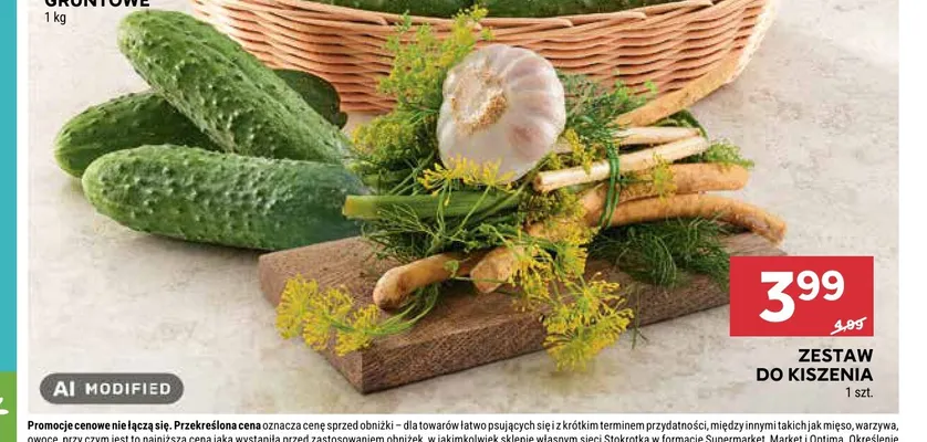 Zestaw do kiszenia promocja w Stokrotka
