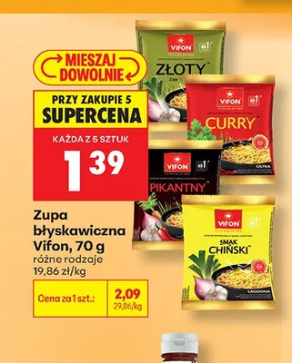 Zupa błyskawiczna Vifon Smak Chiński promocja w Biedronka