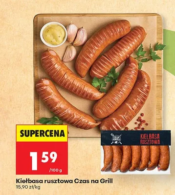 Kiełbasa rusztowa promocja w Biedronka