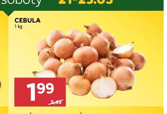 Cebula promocja w Stokrotka