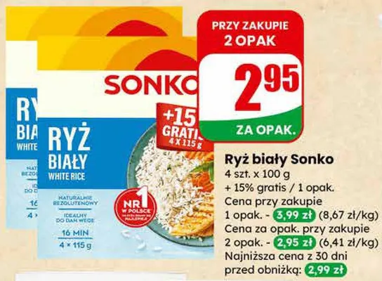 Ryż biały promocja w Dino