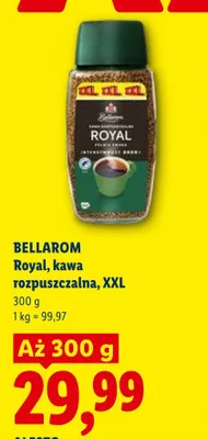 Kawa rozpuszczalna Bellarom Royal XXL promocja w Lidl