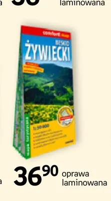 Mapa laminowana Beskid Żywiecki Comfort! Map Expressmap promocja w Empik