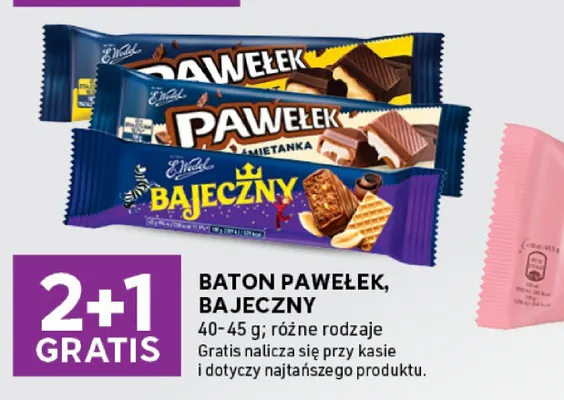 Baton Bajeczny E.Wedel promocja w Stokrotka
